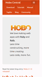 Mobile Screenshot of cookbook.hobocentral.net