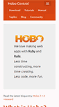 Mobile Screenshot of hobocentral.net